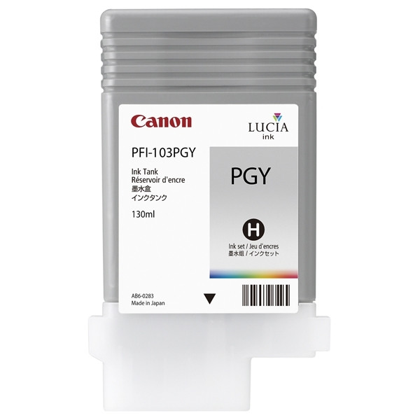 Canon PFI-103PGY cartouche d'encre grise photo (d'origine) 2214B001 018277 - 1
