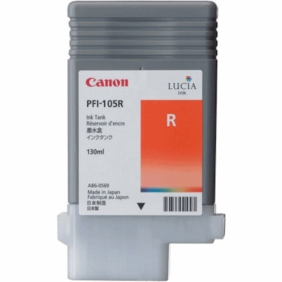 Canon PFI-105R cartouche d'encre rouge (d'origine) 3006B005 018614 - 1