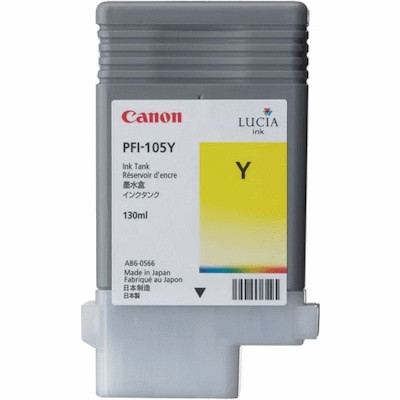 Canon PFI-105Y cartouche d'encre jaune (d'origine) 3003B005 018608 - 1