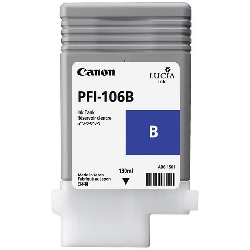 Canon PFI-106B cartouche d'encre bleue (d'origine) 6629B001 018920 - 1