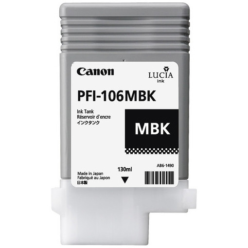 Canon PFI-106MBK cartouche d'encre noire mate (d'origine) 6620B001 018900 - 1
