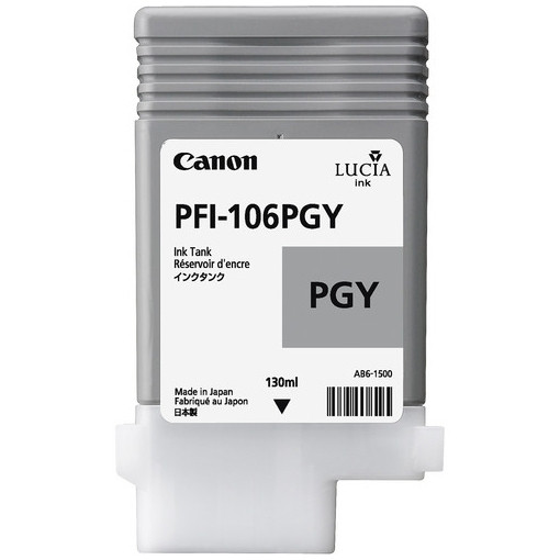Canon PFI-106PGY cartouche d'encre grise photo (d'origine) 905709 - 1
