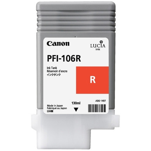 Canon PFI-106R cartouche d'encre rouge (d'origine) 6627B001 018916 - 1