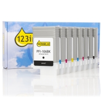 Canon PFI-106 multipack MBK/BK/C/M/A/PC/PM/GY (marque 123encre)  132060