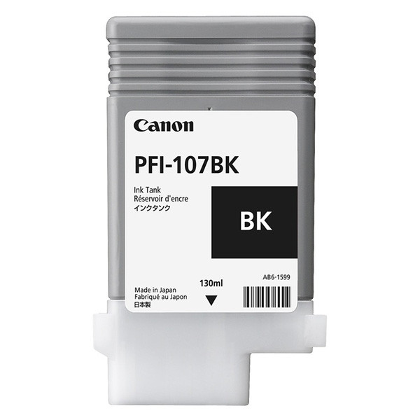 Canon PFI-107BK cartouche d'encre (d'origine) - noir 6705B001 018980 - 1
