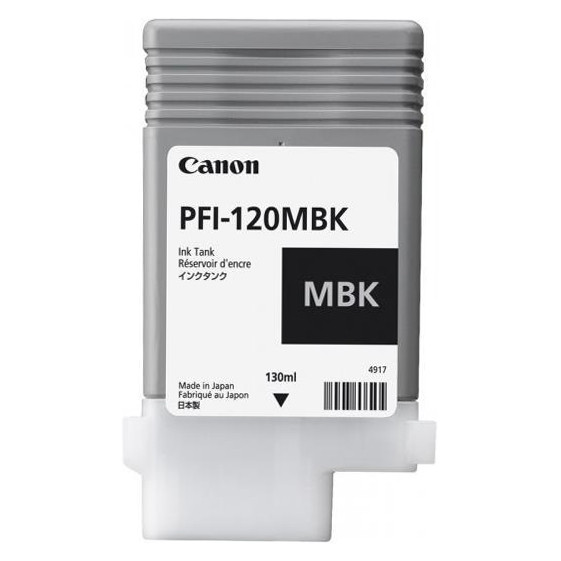 Canon PFI-120MBK cartouche d'encre (d'origine) - noir mat 2884C001AA 018424 - 1