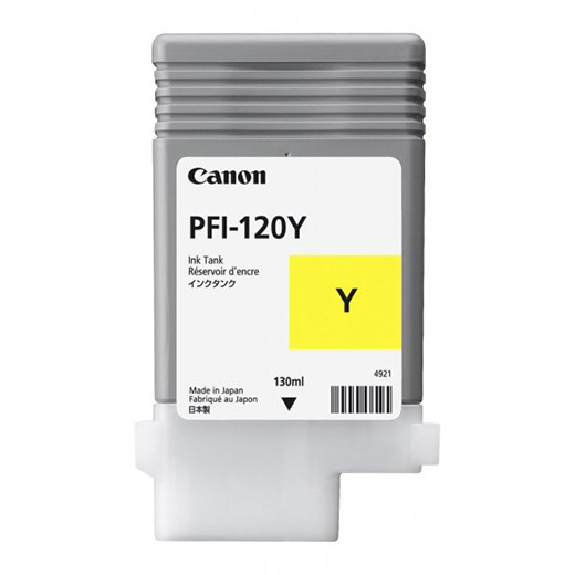 Canon PFI-120Y cartouche d'encre (d'origine) - jaune 2888C001AA 018432 - 1