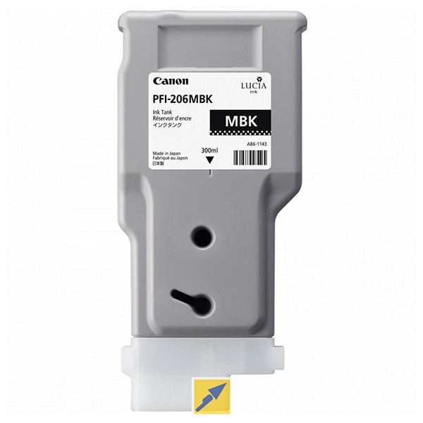 Canon PFI-206MBK cartouche d'encre noire mate haute capacité (d'origine) 5302B001 018924 - 1