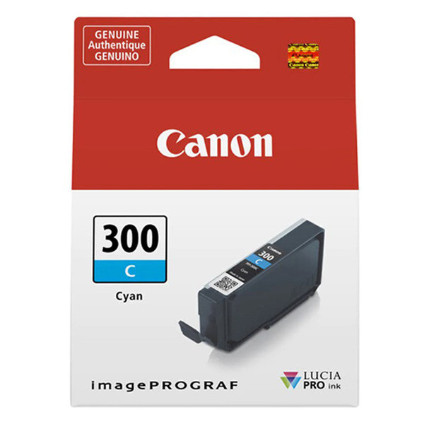 Canon PFI-300C cartouche d'encre (d'origine) - cyan 4194C001 011706 - 1
