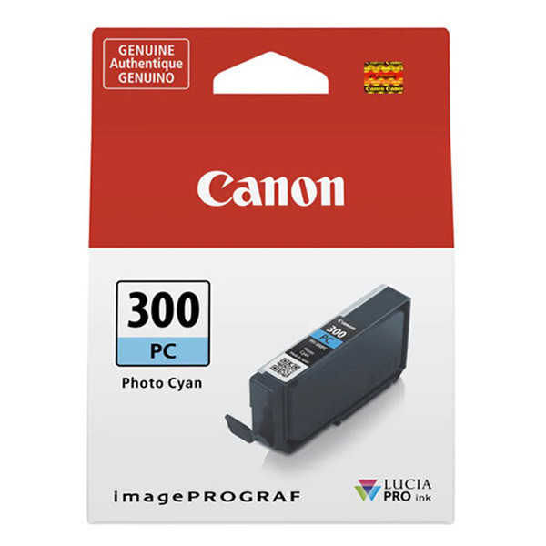 Canon PFI-300PC cartouche d'encre (d'origine) - cyan photo 4197C001 011712 - 1