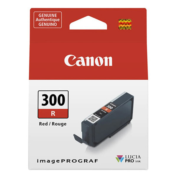 Canon PFI-300R cartouche d'encre (d'origine) - rouge 4199C001 011716 - 1