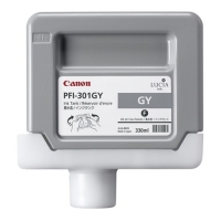 Canon PFI-301GY cartouche d'encre (d'origine) - gris 1495B001 018300