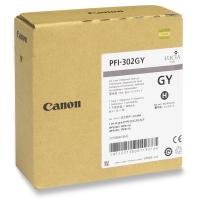 Canon PFI-302GY cartouche d'encre grise (d'origine) 2217B001 018336