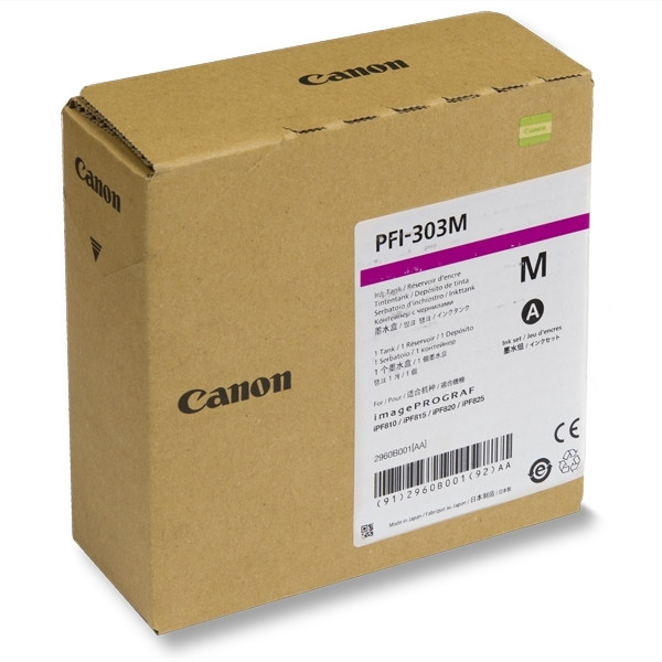 Canon PFI-303M cartouche d'encre magenta (d'origine) 904521 - 1