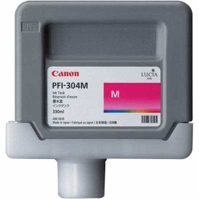 Canon PFI-304M cartouche d'encre magenta (d'origine) 3851B005 018630 - 1
