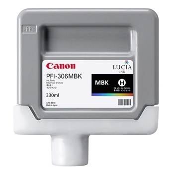 Canon PFI-306MBK cartouche d'encre noire mate (d'origine) 6656B001 018852 - 1
