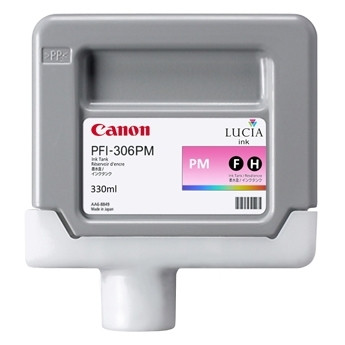 Canon PFI-306PM cartouche d'encre magenta photo (d'origine) 6662B001 018862 - 1