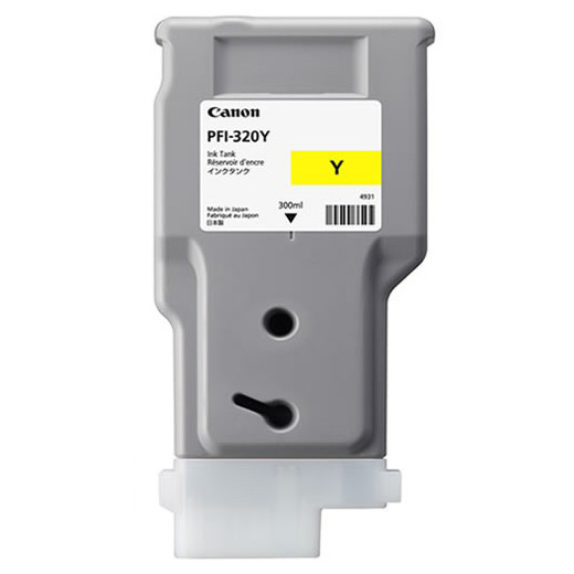 Canon PFI-320Y cartouche d'encre haute capacité (d'origine) - jaune 2893C001AA 018442 - 1