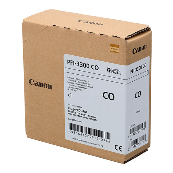 Canon PFI-3300CO cartouche d'encre haute capacité optimiseur de chroma (d'origine) 6443C001 010578 - 1