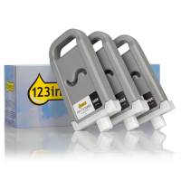 Canon PFI-703MBK pack de 3 cartouche d'encre haute capacité (marque 123encre) - noir 2962B003C 132099