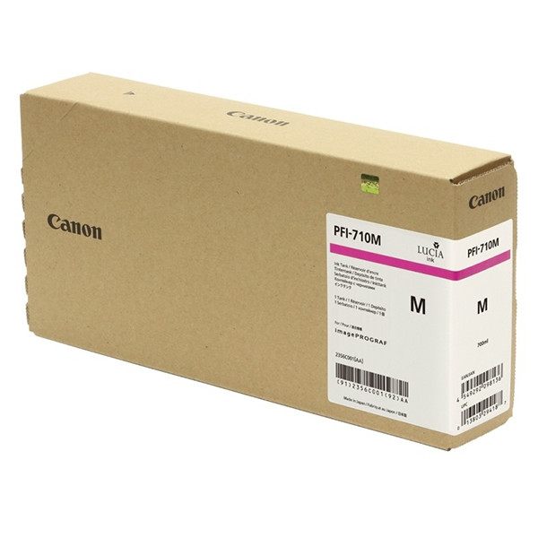 Canon PFI-710M cartouche d'encre (d'origine) - magenta 2356C001 010180 - 1