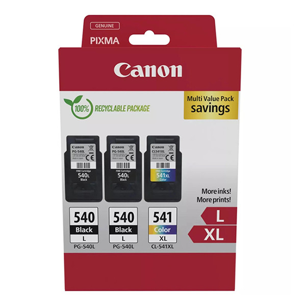 Canon PG-540Lx2/CL-541XL multipack (d'origine) 5224B017 132270 - 1