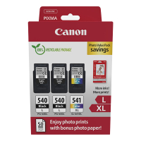 Canon PG-540Lx2/CL-541XL pack avantageux photo (d'origine) 5224B015 132272