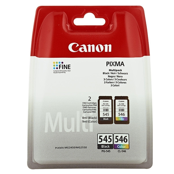 Canon PG-545/CL-546 multipack (d'origine) 8287B005 8287B006 018976 - 1