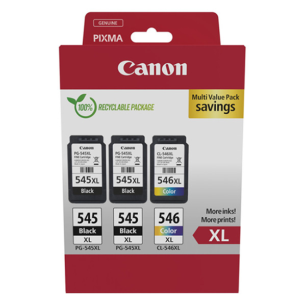 Canon PG-545XLx2/CL-546XL multipack (d'origine) 8286B013 132264 - 1
