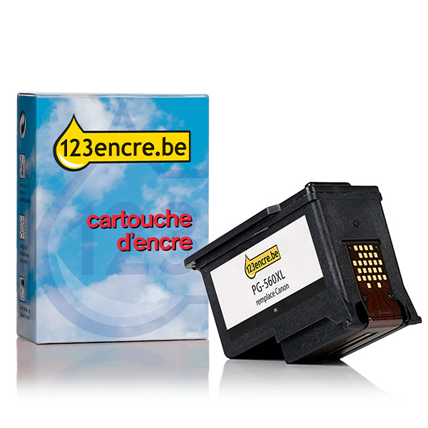 Canon PG-560XL cartouche d'encre haute capacité (marque 123encre) - noir 010362 - 1