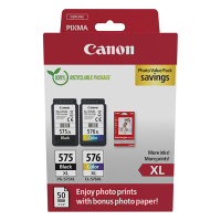 Canon PG-575XL/CL-576XL pack avantageux photo (d'origine) 5437C006 132276