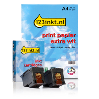 Canon PG-575XL / CL-576XL multipack (marque 123encre) + paquet de papier - noir et couleur 160862