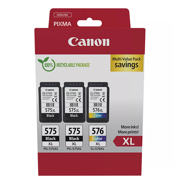 Canon PG-575XLx2/CL-576XL multipack (d'origine) 5437C004 132278 - 1