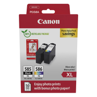 Canon PG-585XL / CL-586XL pack avantageux photo (d'origine) 6204C005 017678