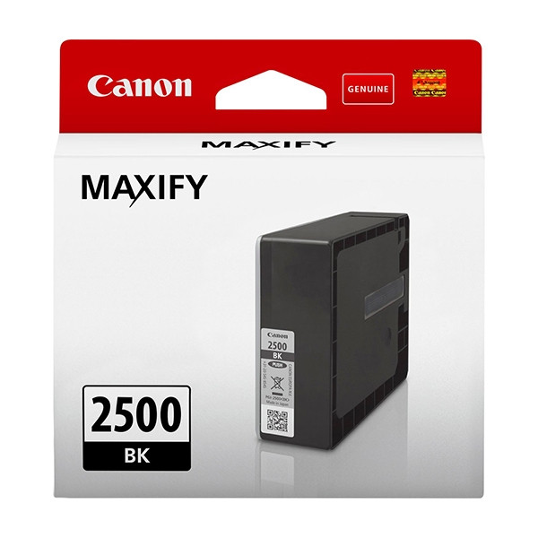 Canon PGI-2500BK cartouche d'encre noire (d'origine) 9290B001 010288 - 1