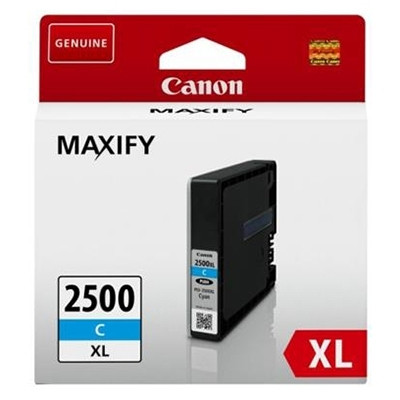 Canon PGI-2500XL C cartouche d'encre cyan haute capacité (d'origine) 9265B001 018532 - 1