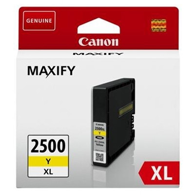 Canon PGI-2500XL Y cartouche d'encre jaune haute capacité (d'origine) 9267B001 018536 - 1