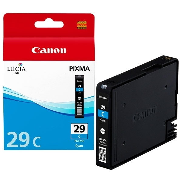 Canon PGI-29C cartouche d'encre cyan (d'origine) 904157 - 1