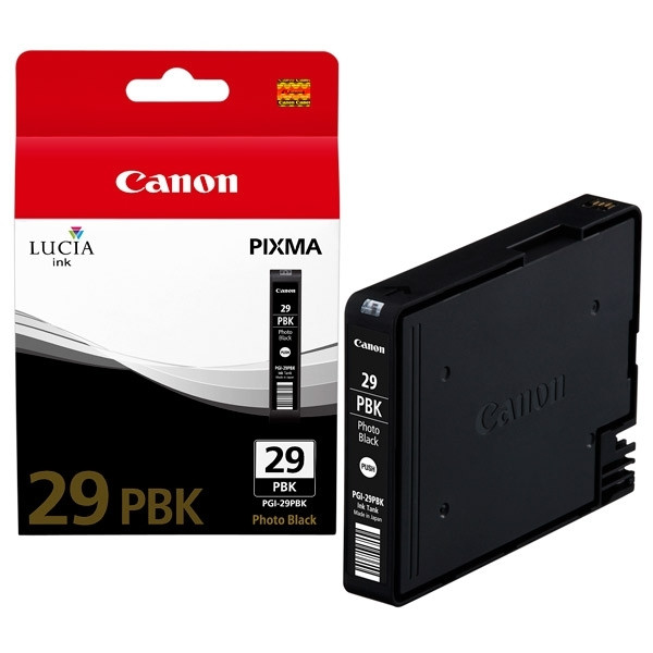 Canon PGI-29PBK cartouche d'encre (d'origine) - noir photo 4869B001 018714 - 1