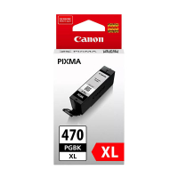 Canon PGI-470PGBK XL cartouche d'encre pigmenté haute capacité (d'origine) - noir 017376