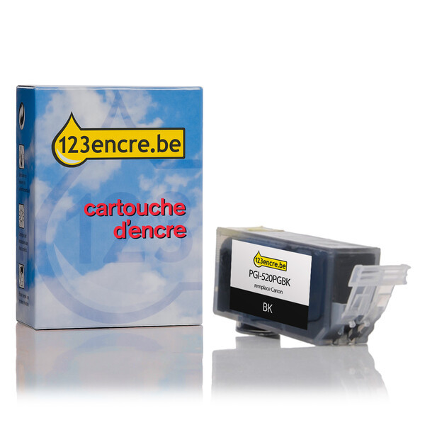 Canon PGI-520PGBK cartouche d'encre (comestible) - noir  199037 - 1