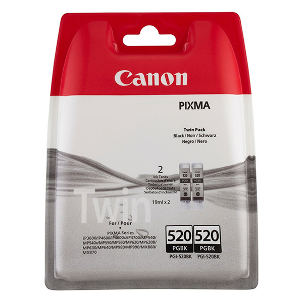 Canon PGI-520PGBK multipack (d'origine) 2932B009 2932B012 2932B019 651007 - 1