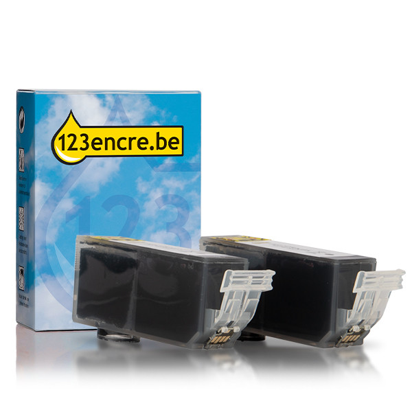 Canon PGI-525PGBK duopack (marque 123encre) - noir 132103 - 1