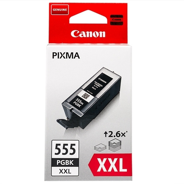 Canon PGI-555PGBK XXL cartouche d'encre extra-haute capacité (d'origine) - noir 8049B001 018946 - 1