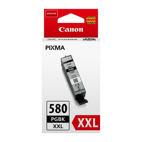 CLI-581XXL série Numéro complet Canon Cartouches d'encre Canon PGI-580PGBK  XXL / CLI-581 XXL offre : 2x noir + 3x couleur (marque 123encre)