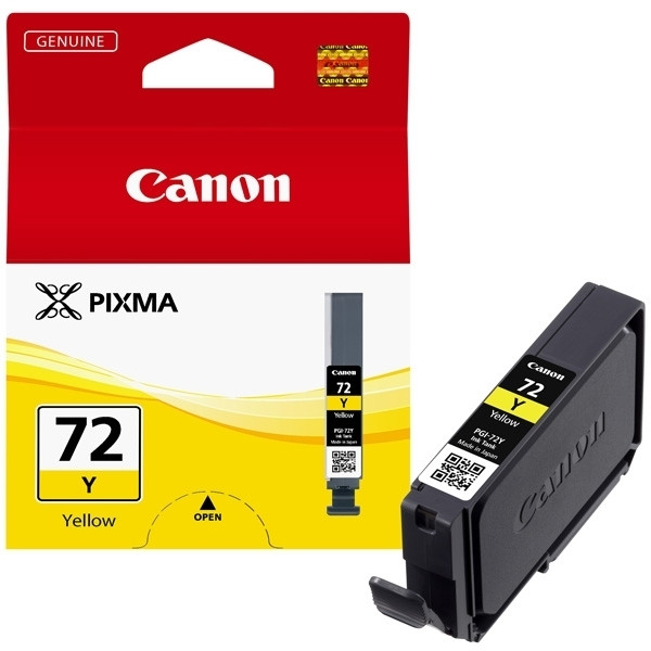Canon PGI-72Y cartouche d'encre jaune (d'origine) 6406B001 018816 - 1