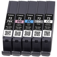 Canon PGI-72 multipack PBK/PM/PC/GY/CO (d'origine) 6403B007 018848
