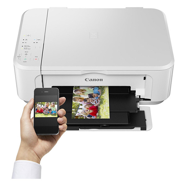 Canon PIXMA MG3650S imprimante à jet d'encre tout-en-un avec wifi (3 en 1) - blanc 0515C109 819018 - 4