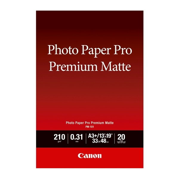 Canon PM-101 Premium papier mat 210 g/m² A3+ (20 feuilles) 8657B007 154018 - 1