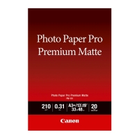 Canon PM-101 Premium papier mat 210 g/m² A3+ (20 feuilles) 8657B007 154018